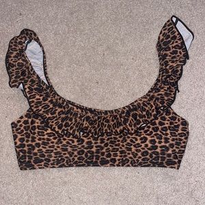 Cheetah swim top